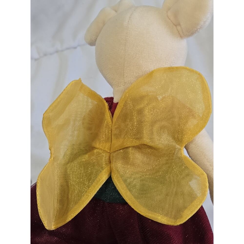 Vtg Jellycat Large 16” Sugar Plum Fairy Mouse Stuffed Nursery Decor Ballerina - Picture 8 of 9